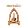 Pyramide mit Bergmannszug 26cm