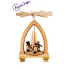 Pyramide mit Lampionkinder (mittel 5,5 cm) 26cm