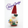 Wichteln Weihnachtsmann 12,5 cm