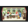 Miniaturstübchen Kindergarten 11cm x 6cm x 4cm