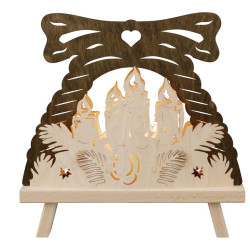 Standleuchte Kerze 30,0 x 32,0 x 6,0 cm