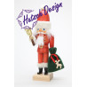 Nussknacker Weihnachtsmann mit Glocke  30,5 cm