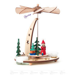 Pyramide mit Weihnachtsmann...