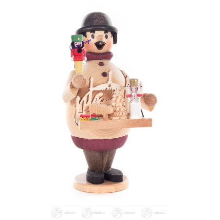 Rauchmann Max als Weihnachtsmarkthändler
