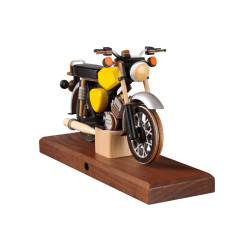 gelbes S51 Räuchermoped Simson  28x8x14,5cm