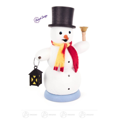 Rauchmann Schneemann mit Laterne