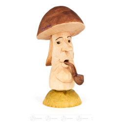 Rauchpilz geschnitzt