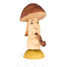 Rauchpilz geschnitzt