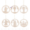 Baumbehang Weihnachtsfiguren im Ring (6) Satz 2