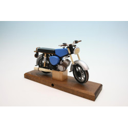 blaue S51 Räuchermoped...