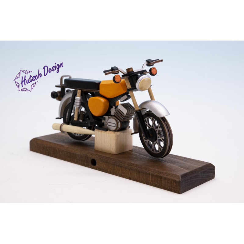 Saharabraunes S51 Räuchermoped Simson 28x8x14,5cm 1