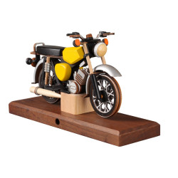 gelbes S51 Räuchermoped Simson  28x8x14,5cm