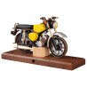 gelbes S51 Räuchermoped Simson  28x8x14,5cm