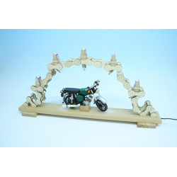 Motorradschwibbogen  63 x 8 x 31 cm