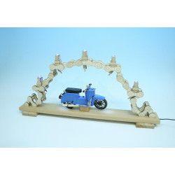Motorradschwibbogen  63 x 8 x 31 cm