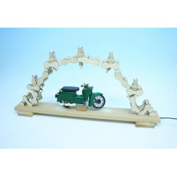 Motorradschwibbogen  63 x 8 x 31 cm ohne Moped