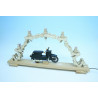 Motorradschwibbogen  63 x 8 x 31 cm ohne Moped