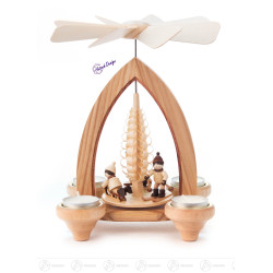Pyramide mit Winterkindern...