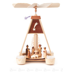 Pyramide mit Christi Geburt...