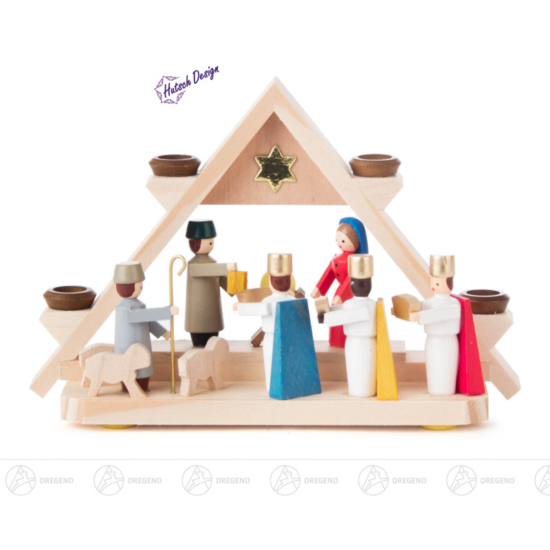 Lichtergiebel Christi Geburt