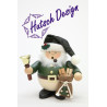 Räuchermann Weihnachtsmann 15,0 cm