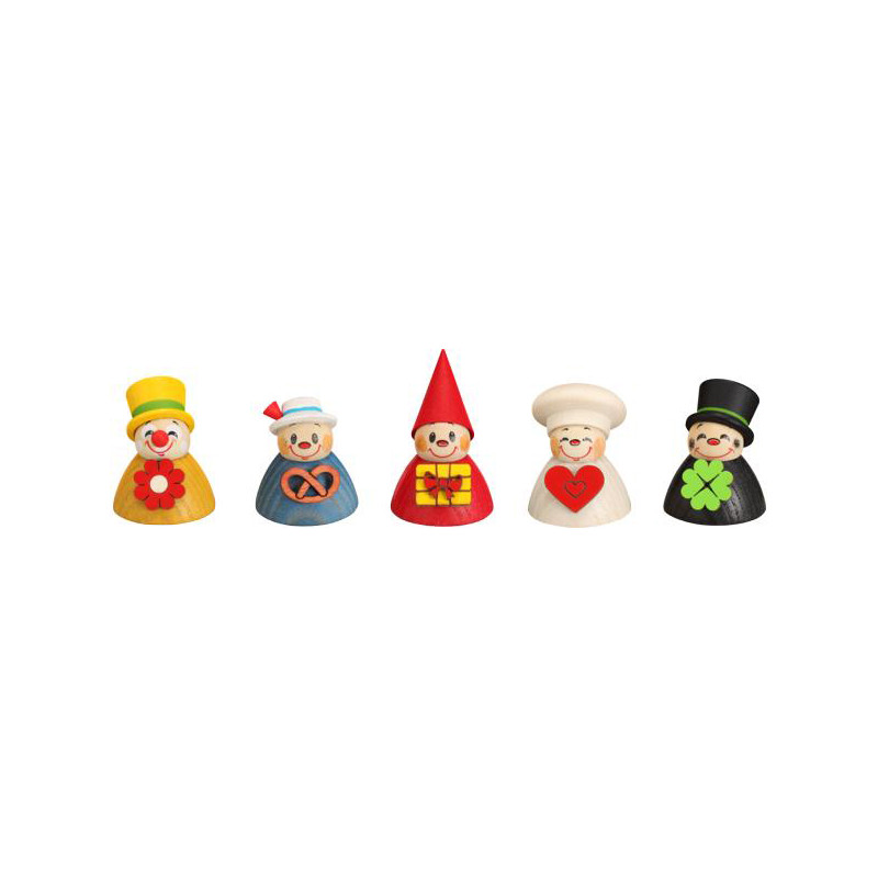 Wippel-Mix, 5er Satz 4cm