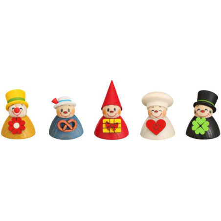 Wippel-Mix, 5er Satz 4cm