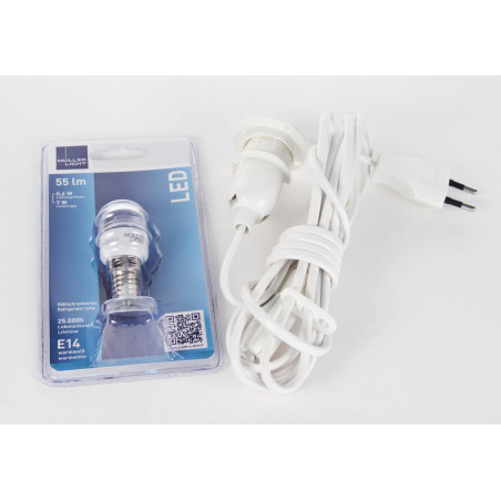 Laternenkabel mit LED Lampe 0,6W 3 Meter