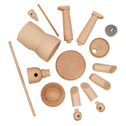 Bastelset Räuchermännchen Schäfer ca. 20cm