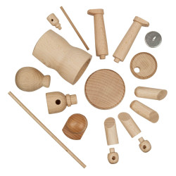 Bastelset Räuchermännchen Wandersmann 20cm