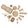 Bastelset Räuchermännchen Gendarm 20cm