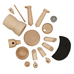 Bastelset Räuchermännchen Knappe 20cm