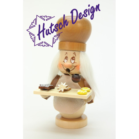 Räuchermann Miniwichtel Bäcker  15,0 cm