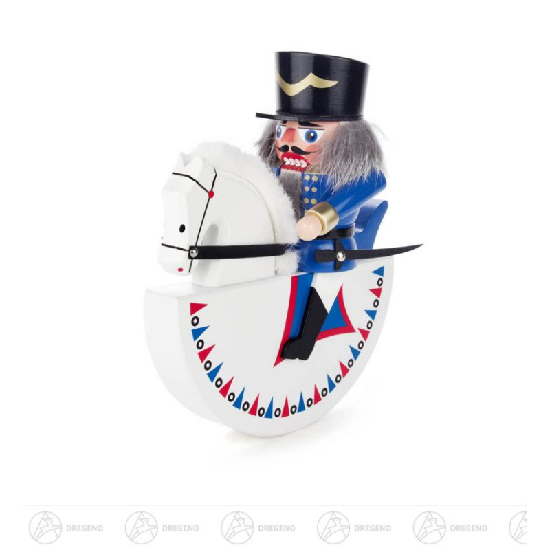 Reiterlein Nussknacker Husar blau, 19cm