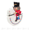 Reiterlein Nussknacker Husar rot, 19cm