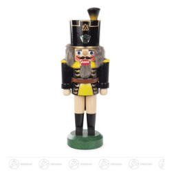 Nussknacker Bergmann schwarz-gelb-natur, 20cm