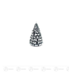 Raureifbaum grün/weiß, 8cm (3)