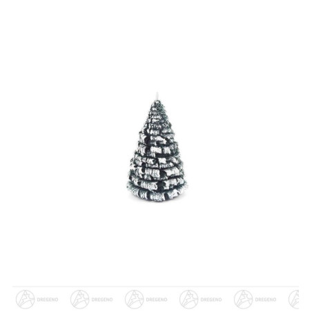 Raureifbaum grün/weiß, 8cm (3)