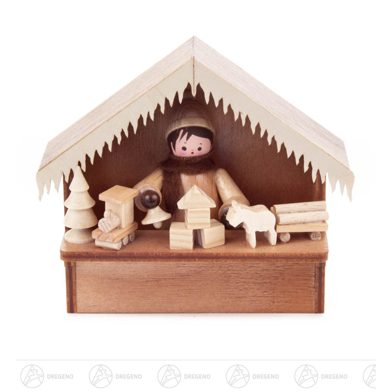 Weihnachtsmarktbude Spielwaren