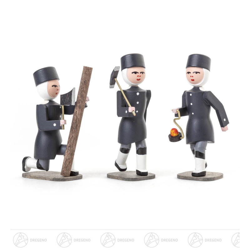 Bergleute Satz 2 (Hacke, Zimmerer, Grubenlicht)