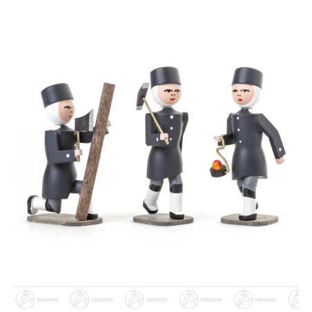 Bergleute Satz 2 (Hacke, Zimmerer, Grubenlicht)