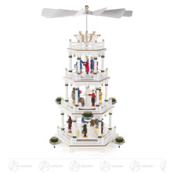 Pyramide mit Christi Geburt...