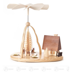 Pyramide mit Rehen und...