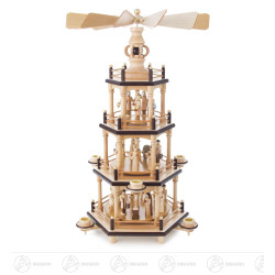 Pyramide mit Christi Geburt...