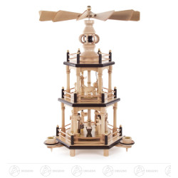 Pyramide mit Christi Geburt...