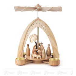 Pyramide mit Christi Geburt...