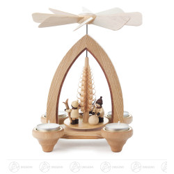 Pyramide mit Weihnachtsmann...