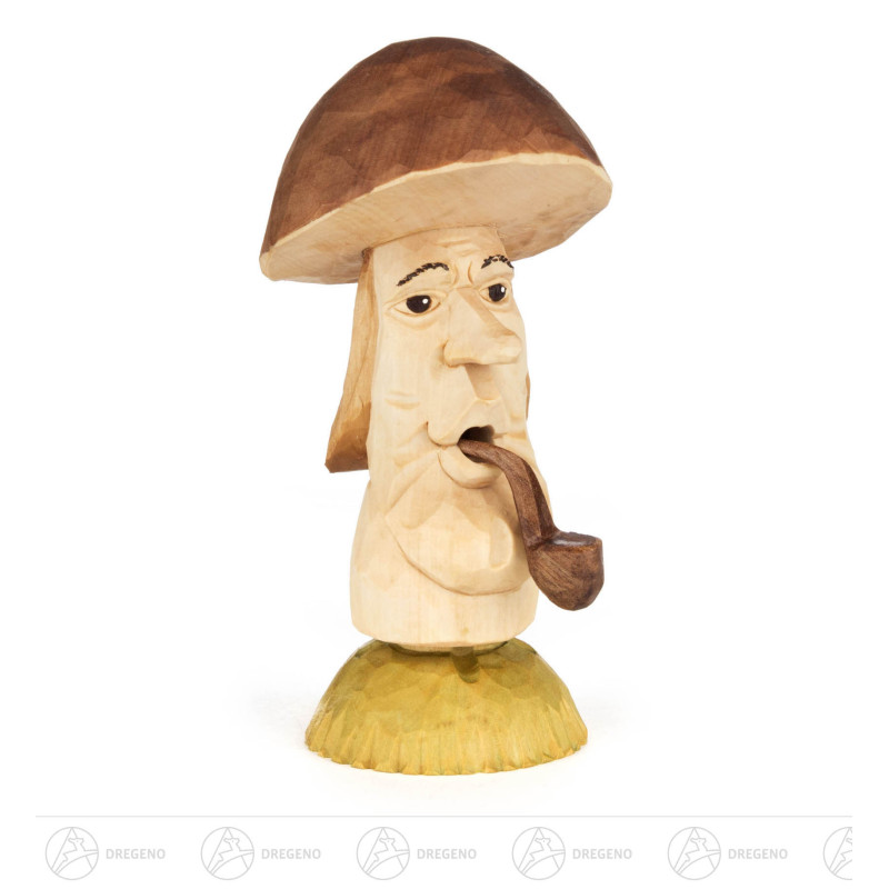 Räucherpilz Braunkappe, geschnitzt