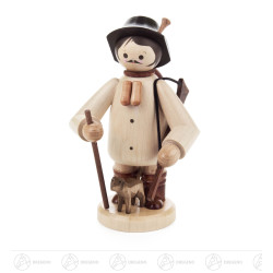 Förster mit Hund groß natur