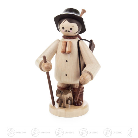 Förster mit Hund groß natur